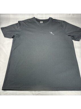 Quiksilver Swim Surf Shirt XXL Dark Gray UVtech Rash Guard Exc Cond Short Sleeve